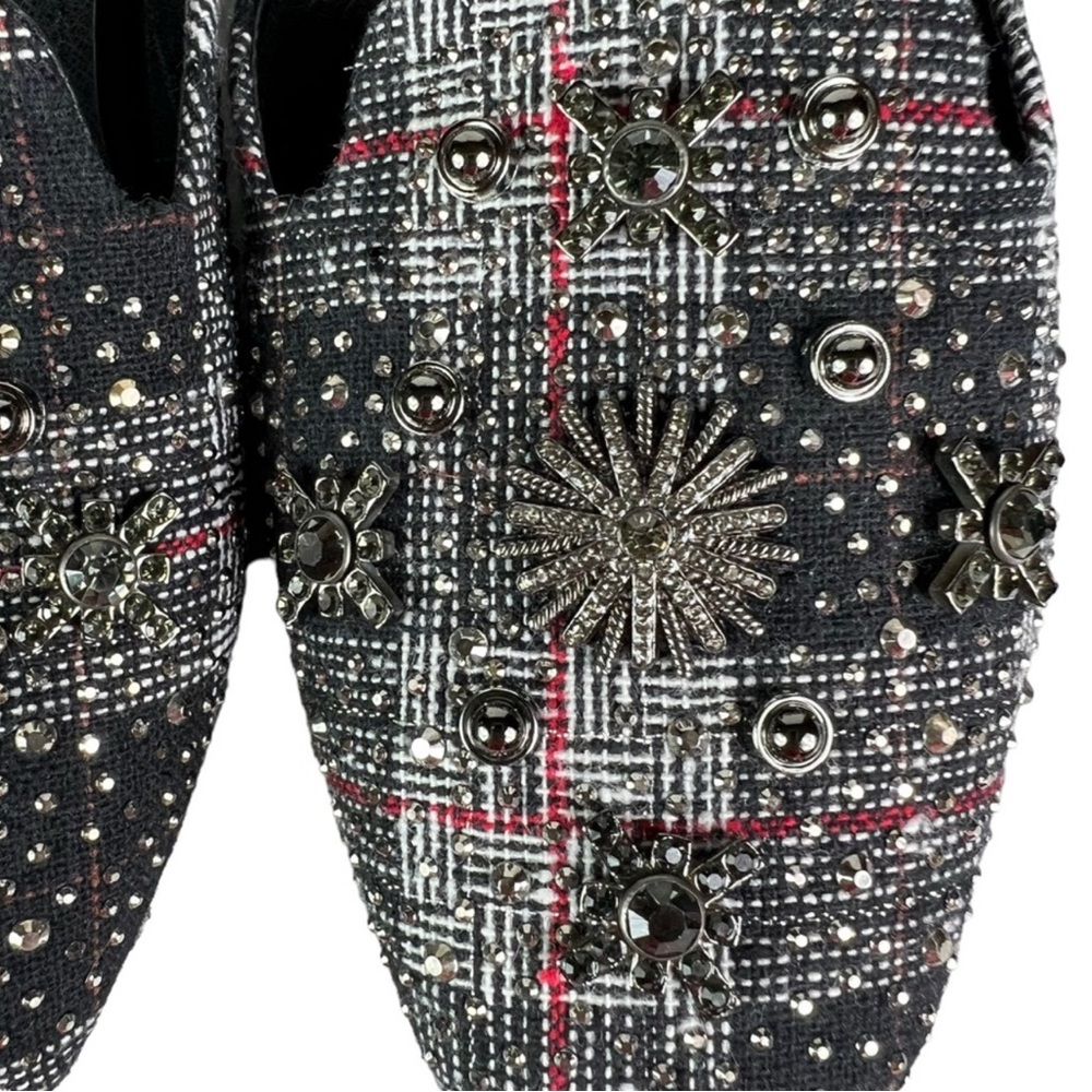 ATALINA Embellished Rhinestone Mules Slides - Picture 7 of 7